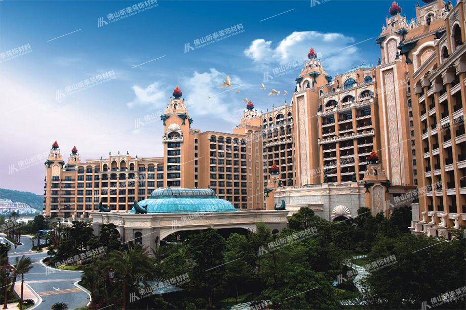 鋁單板工程案例-珠海海琴灣大酒店
